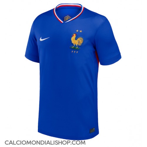 Maglie da calcio Francia Prima Maglia Europei 2024 Manica Corta